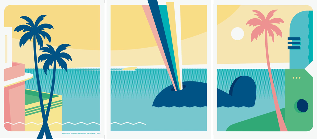 Triptych Poster - Screen Printed